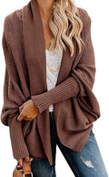 Mafulus Women's Oversized Chunky Knit Cardigan Sweater - Cozy Layering