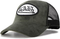 Von Dutch Unisex Trucker Hat - Velvet Curved Bill Classic Style
