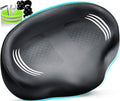 Noseless Wide Bicycle Seat for Women Men - Big Butt Comfort