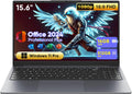 15.6ft Window 11 Pro Laptop Computer - Lightweight Business Notebook