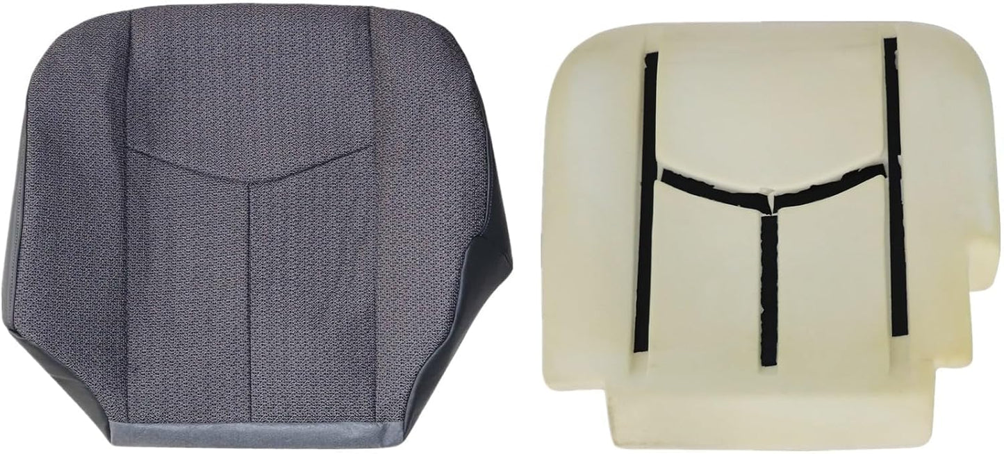 NLQR Front Driver Side Bottom Replacement Seat Cover for Chevy