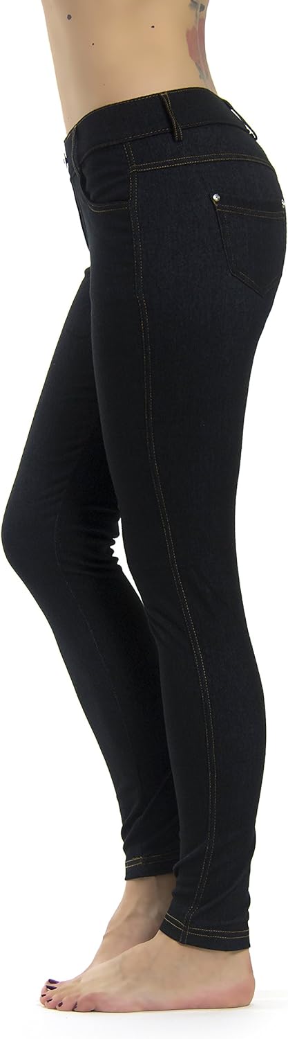 Prolific Health Women's Jean Look Jeggings for All-Day Comfort