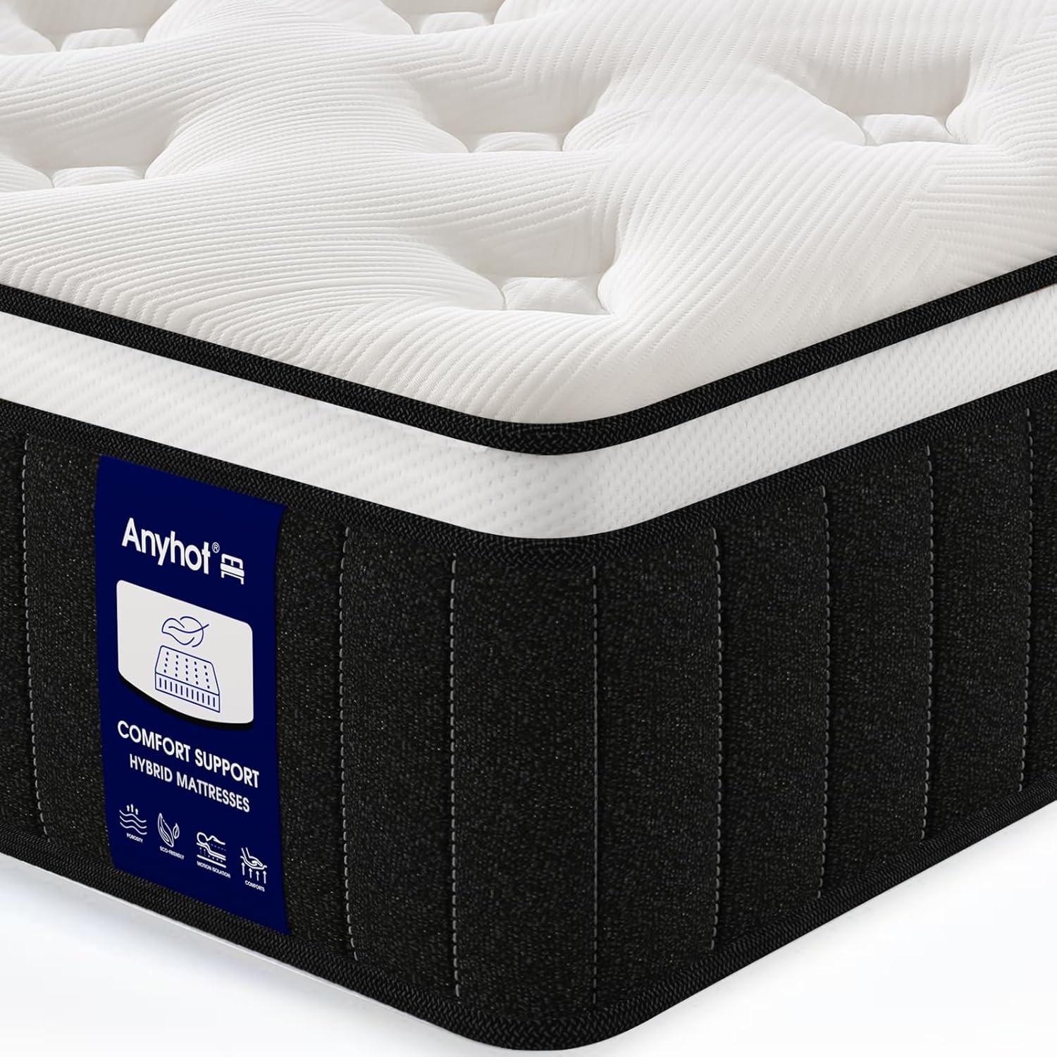 Queen Mattress with High Density Foam for Ultimate Comfort