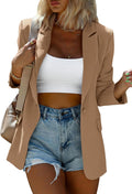 KIRUNDO Womens Blazer 2025 Oversized Long Sleeve - Work to Weekend