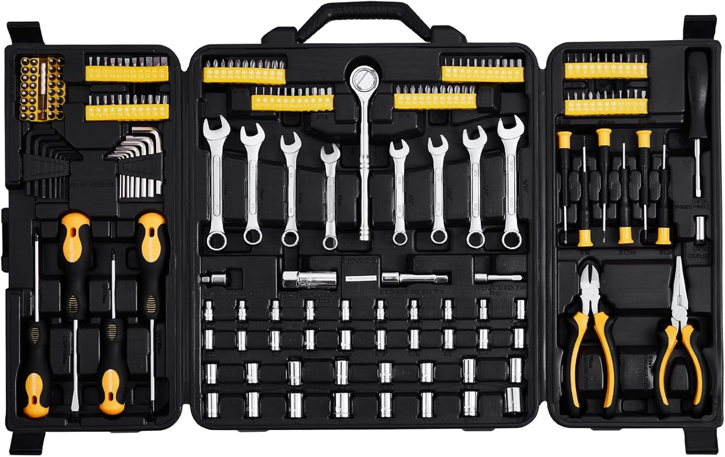 VEVOR Mechanics Tool Set 221 Pieces for Automotive Repair