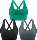 Running Girl Sports Bra for Women High Support - Crisscross Back