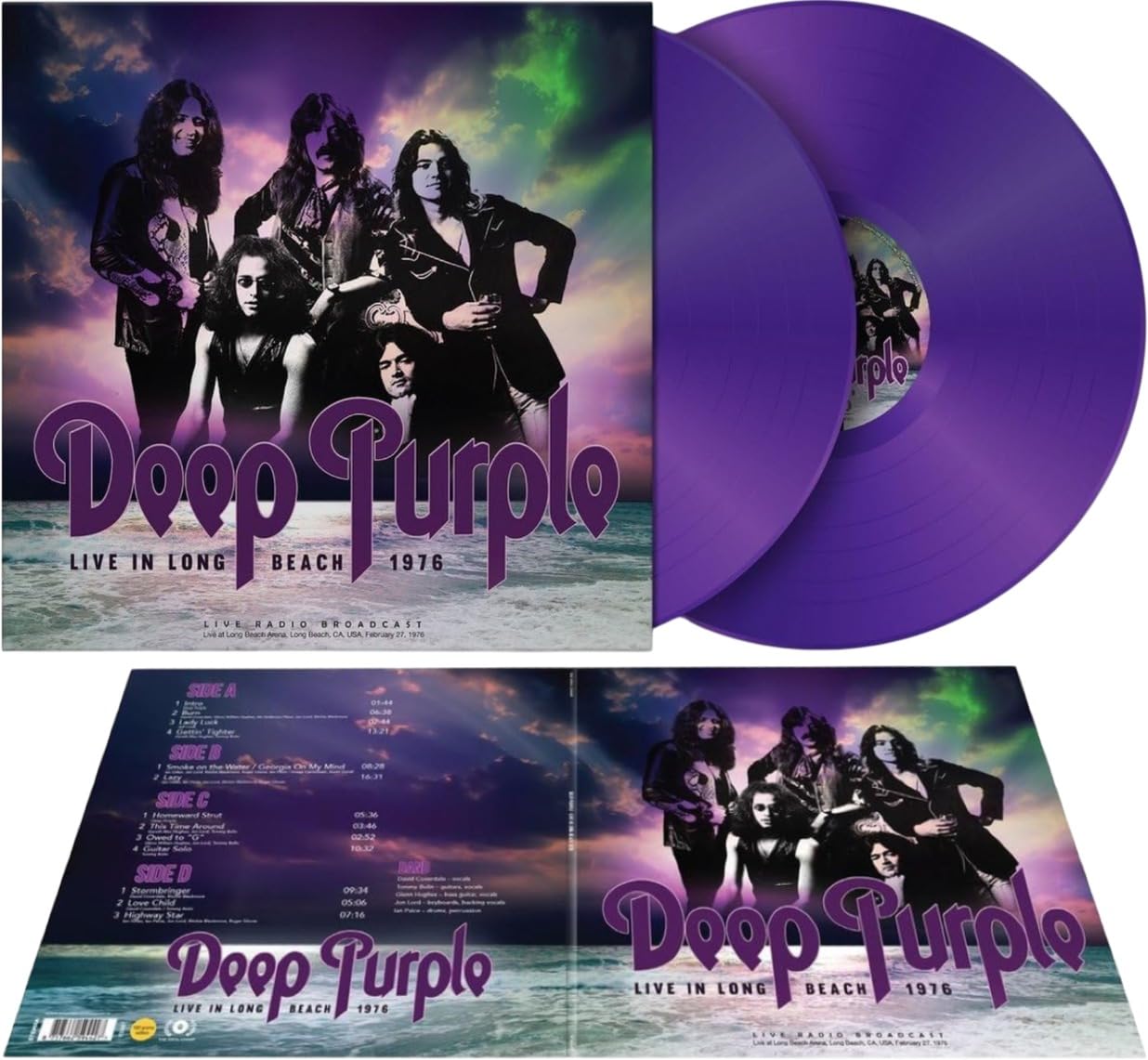 Deep Purple Live In Long Beach 1976 Double Album Review