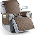 30 in Taupe Recliner Chair Cover - TAOCOCO Waterproof Oversized