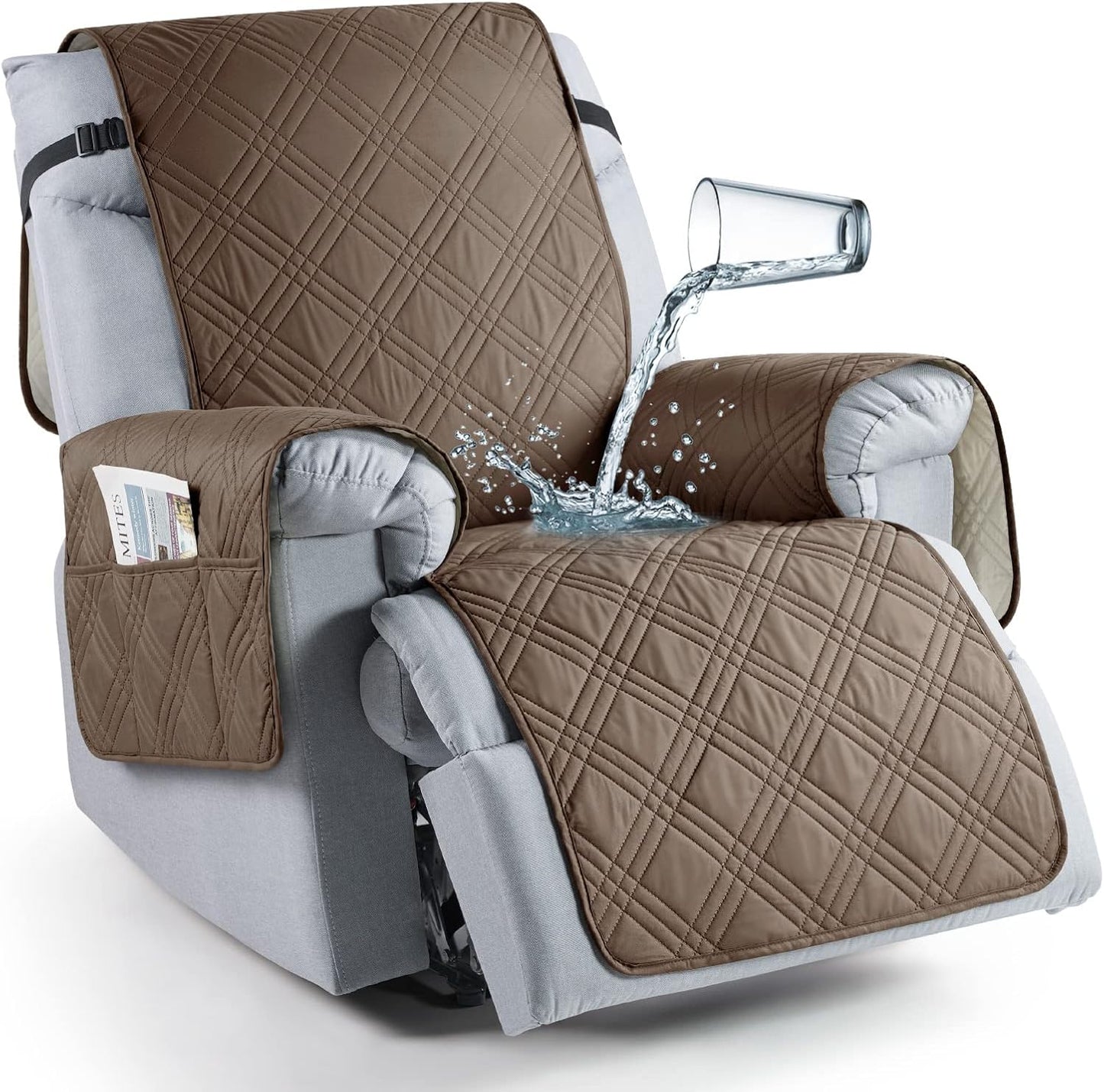 Waterproof Recliner Chair Covers for Oversized Recliners 30 in