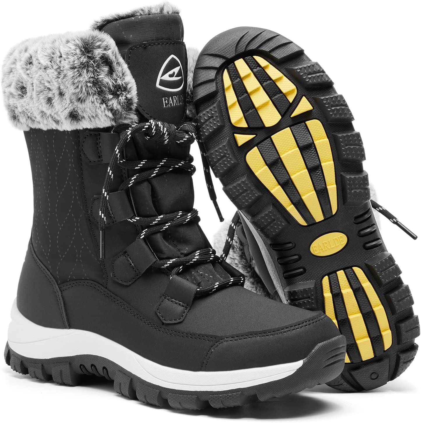 EARLDE Women's Snow Boots Waterproof Winter Boots for Comfort