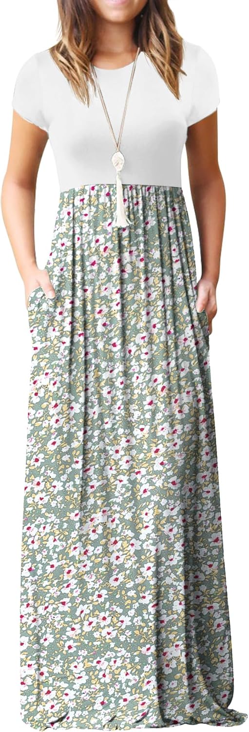 GRECERELLE Women Summer Maxi Dress with Pockets for Every Occasion