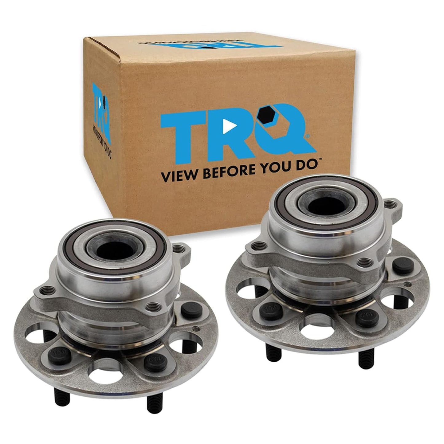 TRQ Rear Wheel Bearing & Hub Assembly Set for Honda CR-V 2017-2022
