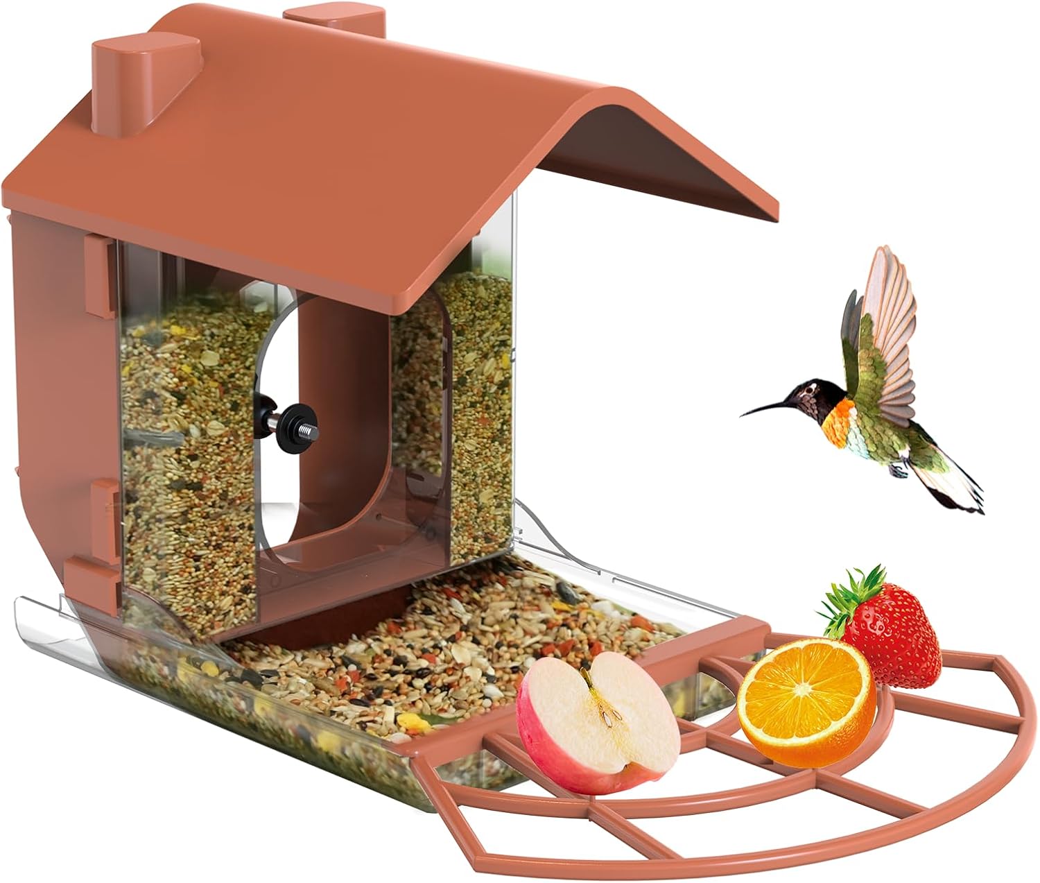 Zivif Smart Outdoor Bird Feeder with Mount Bracket