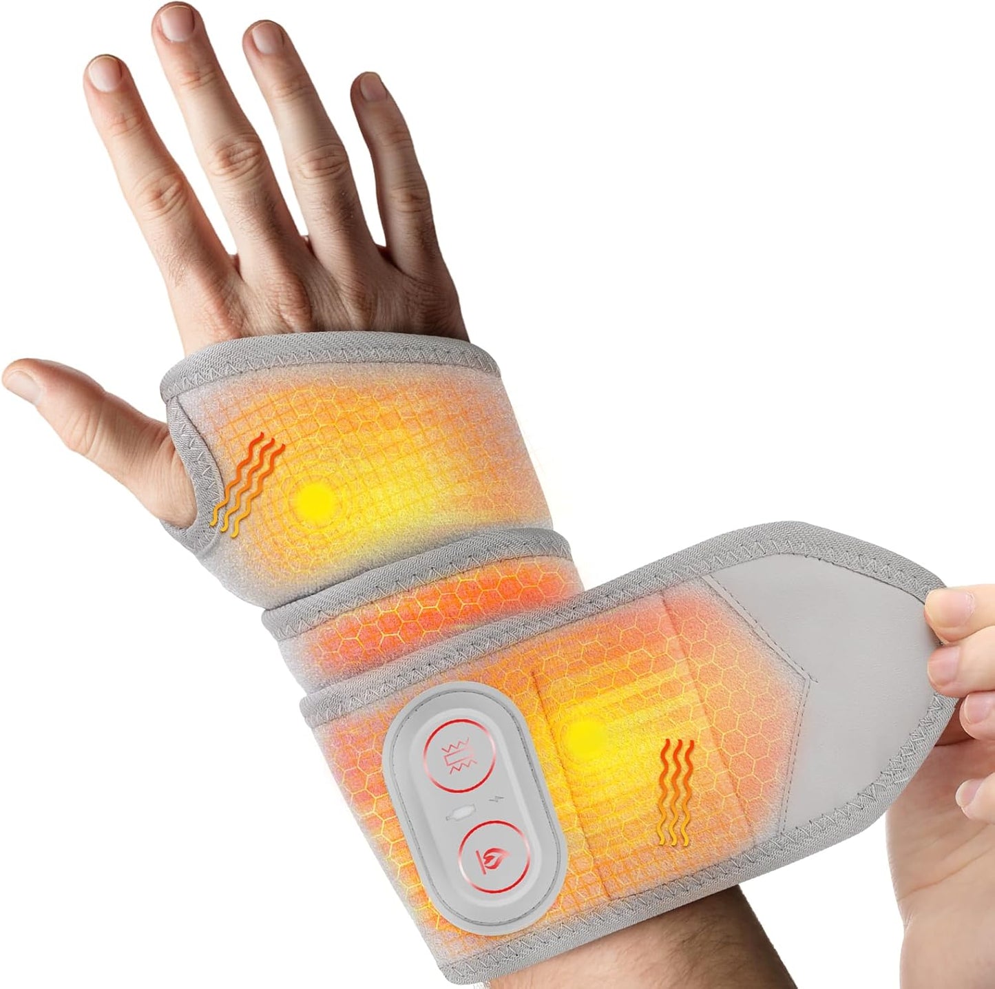 Cordless Wrist Hand Heating Pad for Pain Relief and Comfort