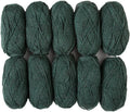 Wool of The Andes Yarn Pack - 10 Skeins Worsted Wool (Noble Heather)