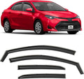 Voron Glass in-Channel Rain Guards for Toyota Corolla 2014-2019 - 4pc