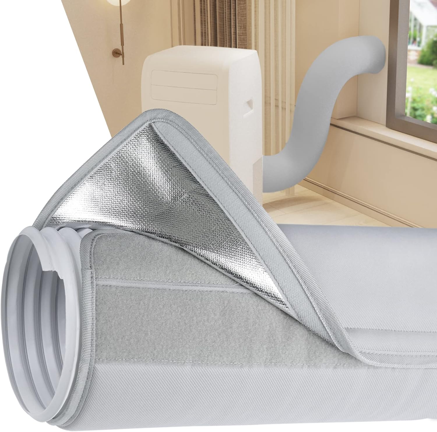 Insulated AC Hose Cover for Portable Air Conditioners - Stay Cool Anywhere