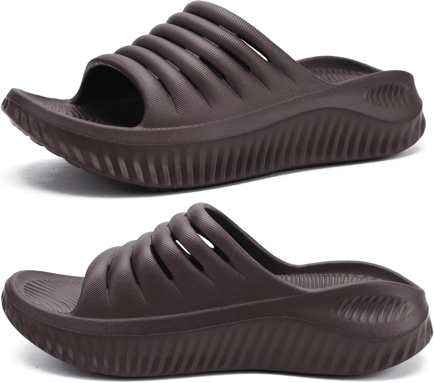 KuaiLu Womens Recovery Sandals for Plantar Fasciitis Support