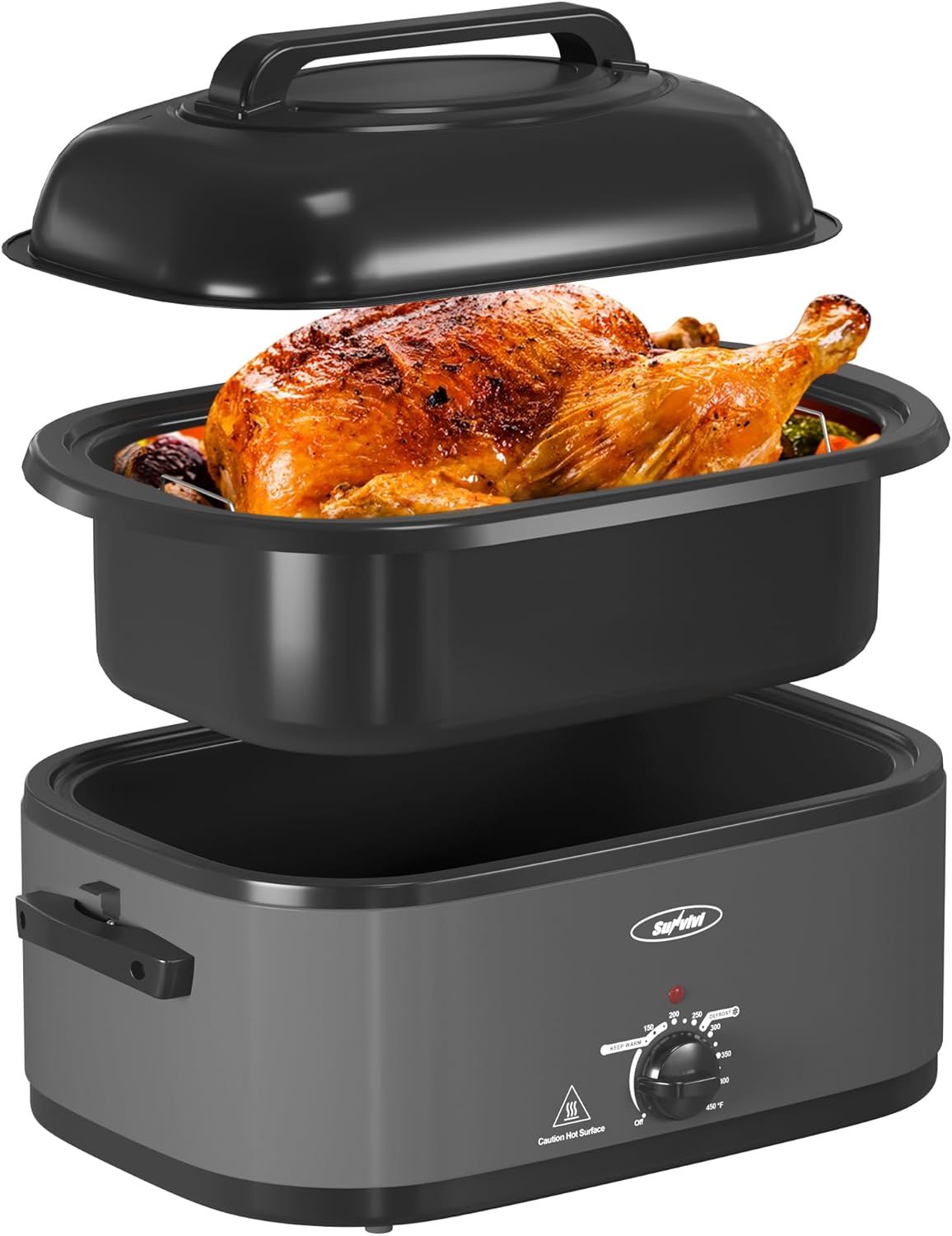 Sunvivi Electric Roaster Oven for Perfect Turkey Roasting