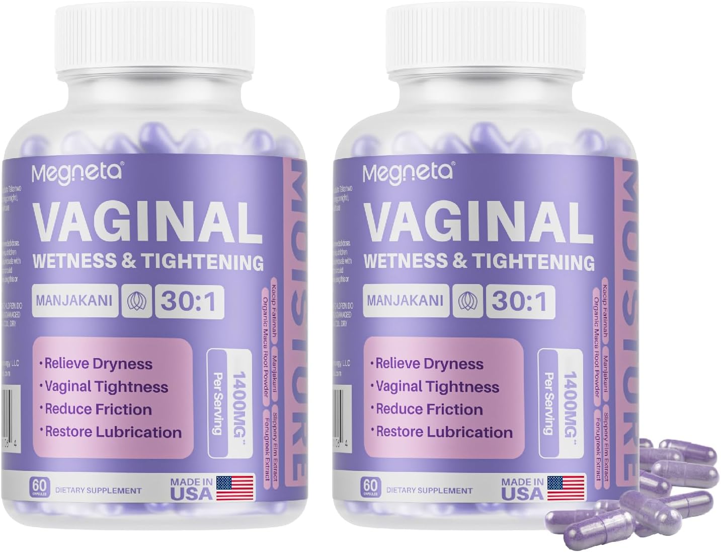Vaginal Tightening Capsules for Women - Natural pH Balance Support