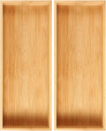 Fabsome Kitchen Utensil Drawer Organizer Bamboo Insert Set - Tidy