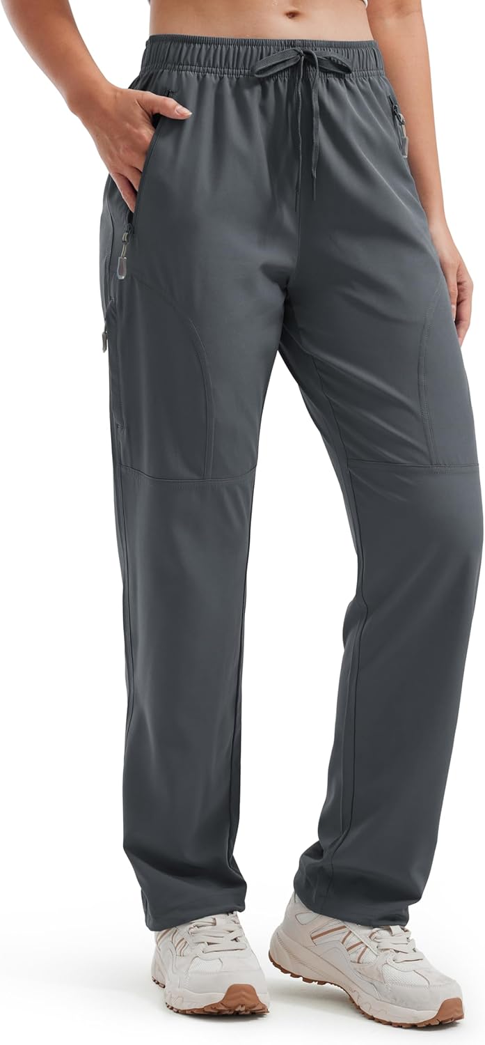 Libin Women's Hiking Pants Lightweight Quick Dry Cargo Pants