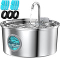 Cat Water Fountain Stainless Steel - Quiet 3.2L Fountain for Cats