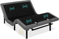Ergonomic Full Size Adjustable Bed Frame - Electric Base with Massage