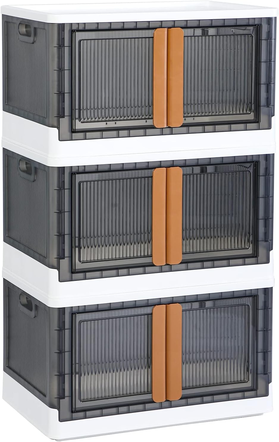 HAIXIN Storage Bins with Lids - Versatile Collapsible Organizers