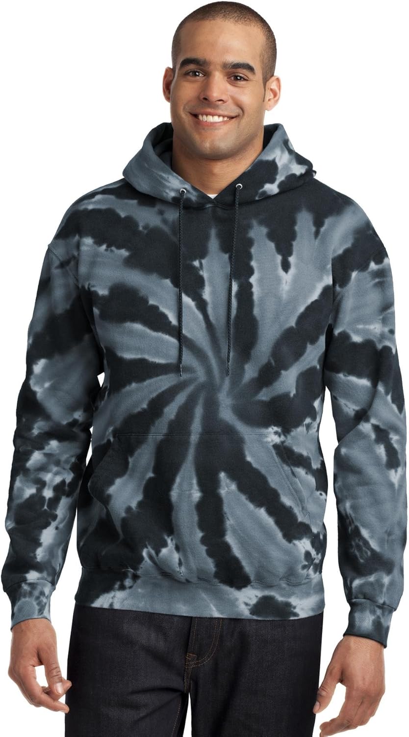Trendy Tiedye Hoodie by Port & Company