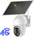 4G LTE Cellular Security Camera - Solar-Powered 2K Color Night Vision