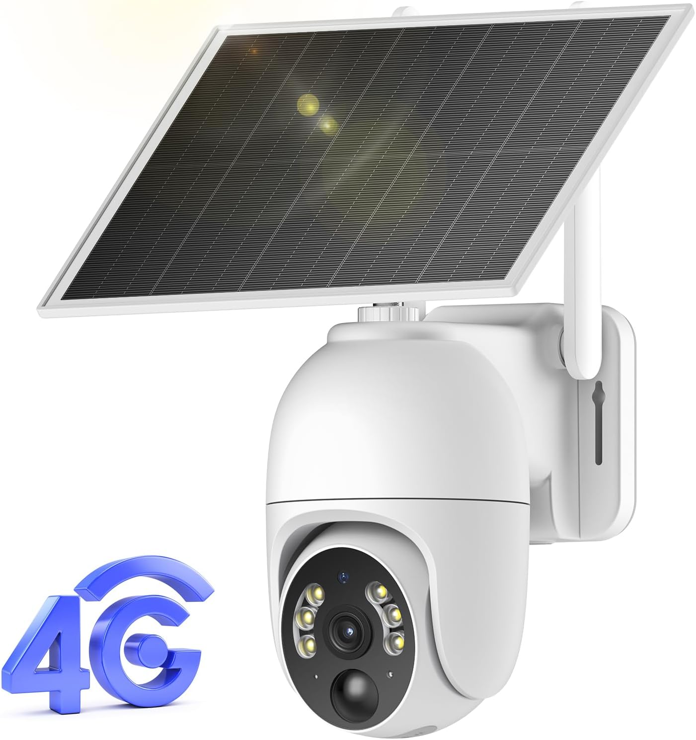 4G LTE Cellular Security Camera with Color Night Vision Features