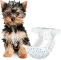 IMMCUTE Female Dog Diapers 30 Count (XX-Small) - Super Absorbent