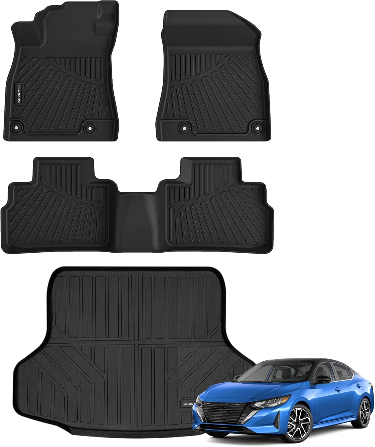 All Weather Floor Mats Cargo Mat for Nissan Sentra 2020-2025