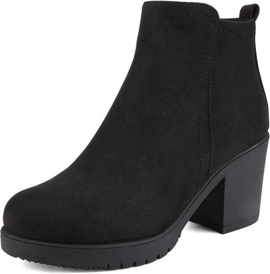 DREAM PAIRS Women's Ankle Boots for Stylish Fall Fashion