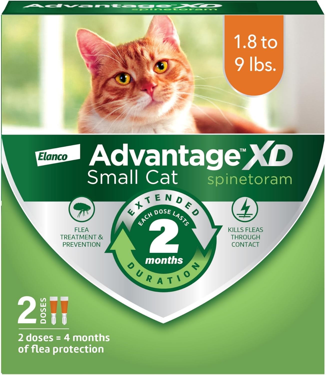 Advantage XD Small Cat Flea Prevention & Treatment for Cats