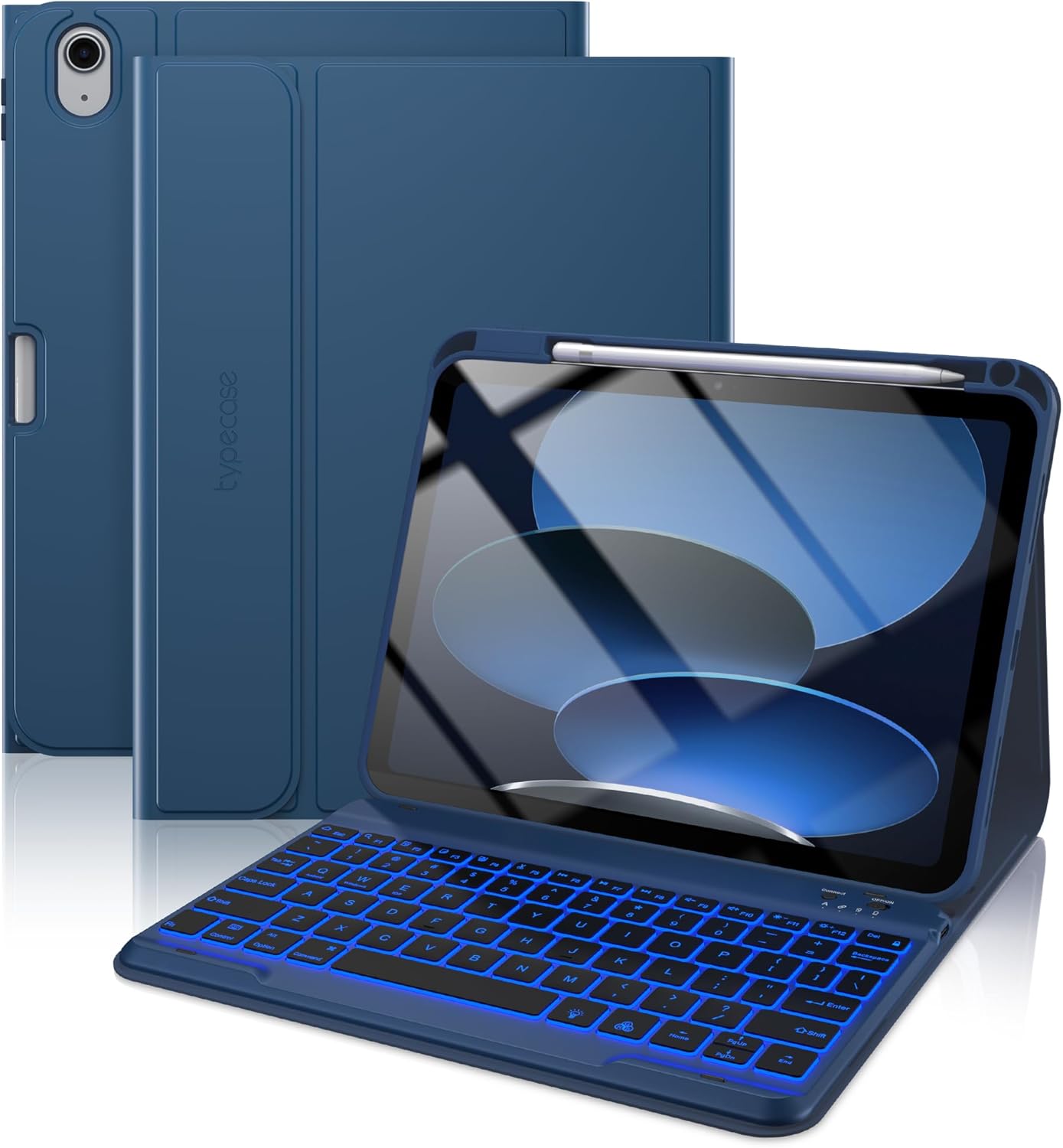 Typecase Folio iPad 11th/10th Gen Keyboard Case with Backlight