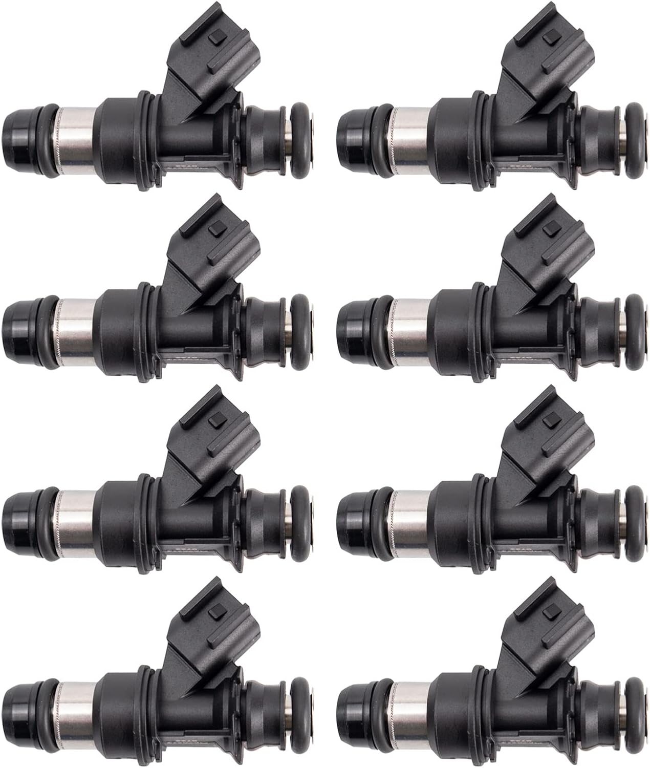 TRQ Fuel Injector Set for 2005-2009 Buick Cadillac Chevrolet GMC