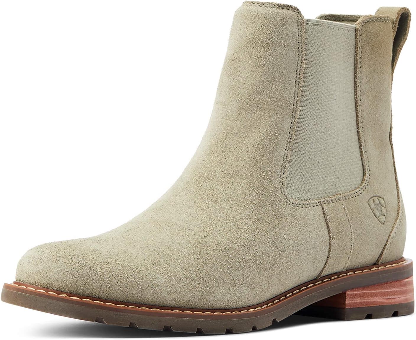 Ariat Womens Wexford Waterproof Round Toe Chelsea Casual Boots