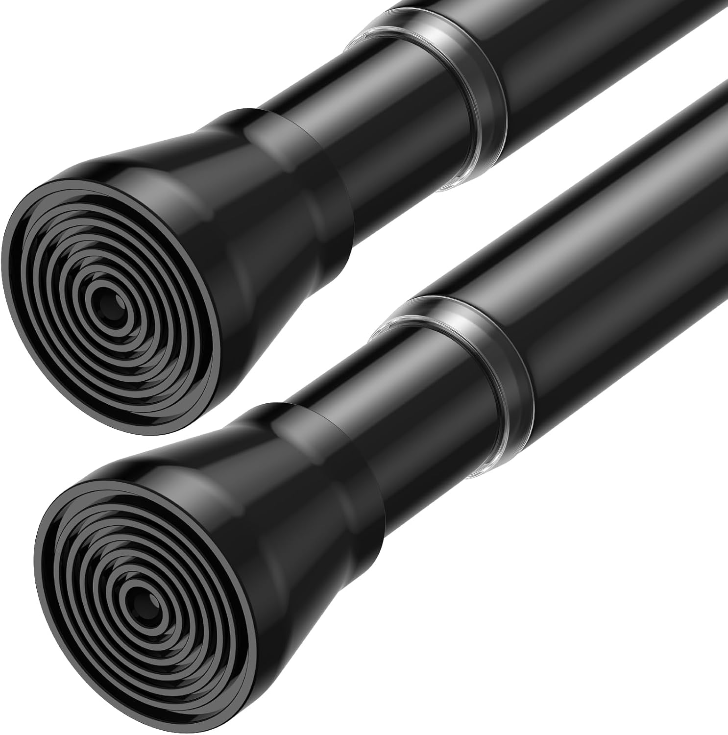 Adjustable Shower Curtain Rod 44-77 inch Non Slip Tension Rod