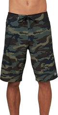 O'NEILL Men's Santa Cruz Printed Boardshorts - Stretch Performance