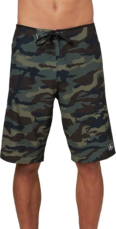 O'NEILL Men's Santa Cruz Printed Boardshorts for Ultimate Comfort