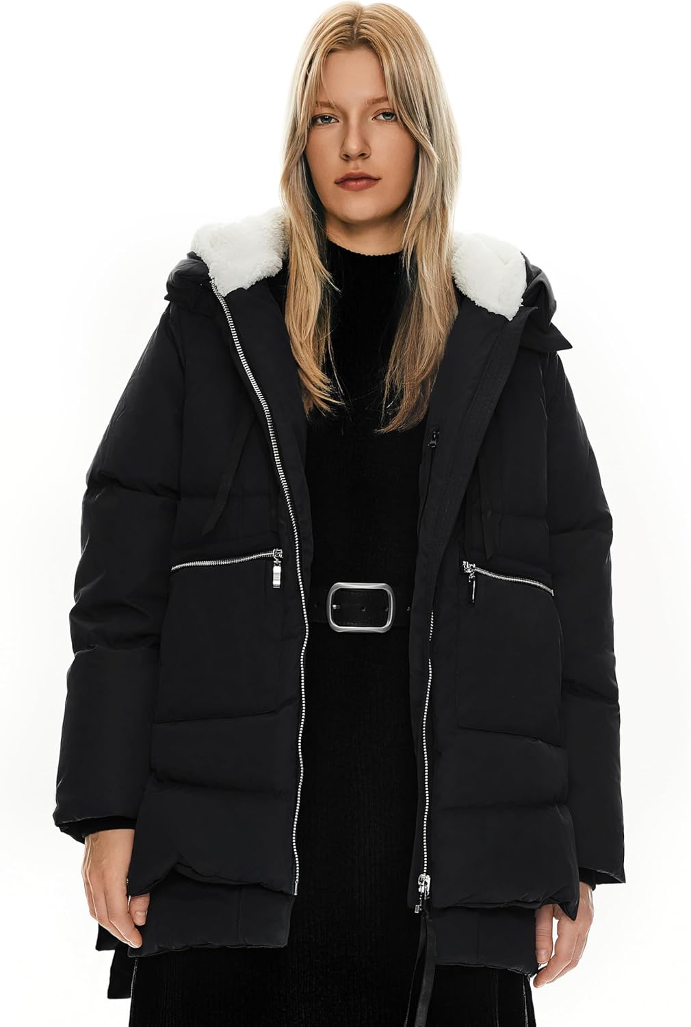 Orolay Women's Thickened Down Jacket for Ultimate Warmth