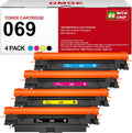 069 Compatible Toner Cartridge Replacement for Canon 4-Pack - Reliable