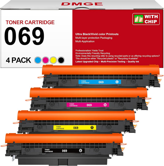 069 Compatible Toner Cartridge Replacement for Canon Printers