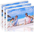 3 Pack 8x10 Acrylic Photo Frame Clear Double Sided Magnetic - Stable