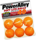 Heater Sports Slider 40 MPH Orange Soft Foam Balls - Lite 6 Pack