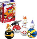 Mega Pokemon Building Toys Set Fire-Type Trainer Team - 105 Pieces