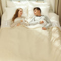 Queen Electric Blanket 84ft x 90ft - Dual Control Heated Blanket