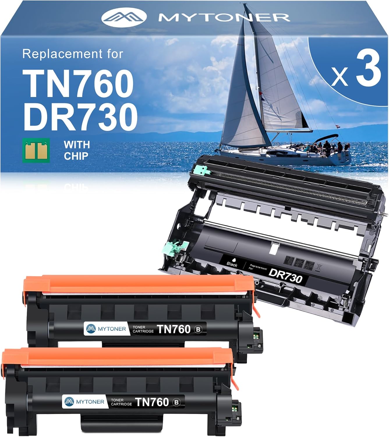 MYTONER Compatible Toner Cartridges for Brother Printers
